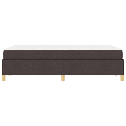 Struttura del letto Marrone Scuro 120 x 190 cm Tessuto | homemem39