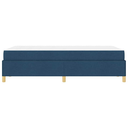 Struttura del letto con materasso Blu 120 x 190 cm Tessuto | homemem39