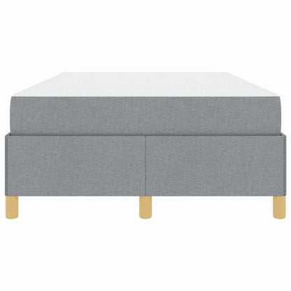 Struttura del letto Grigio chiaro 120 x 200 cm Tessuto