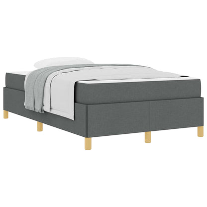 Struttura del letto Grigio scuro 120 x 200 cm Tessuto | homemem39