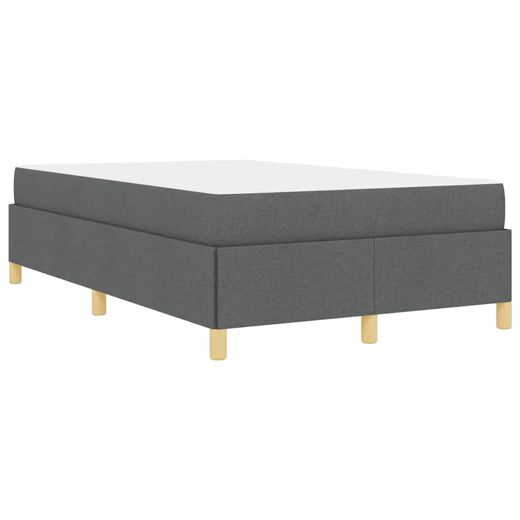 Struttura del letto Grigio scuro 120 x 200 cm Tessuto | homemem39