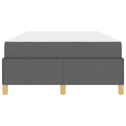 Struttura del letto Grigio scuro 120 x 200 cm Tessuto | homemem39