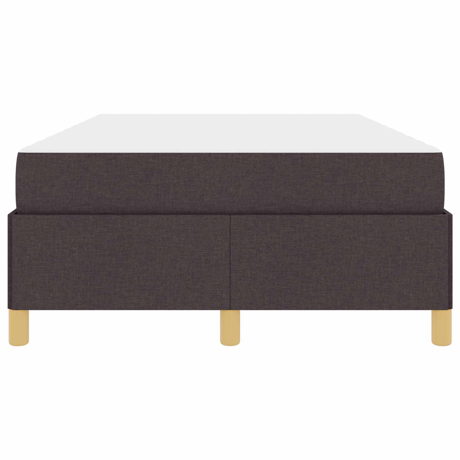 Struttura del letto Marrone Scuro 120 x 200 cm Tessuto | homemem39