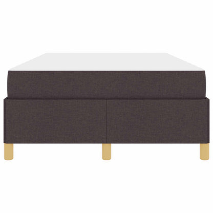 Struttura del letto Marrone Scuro 120 x 200 cm Tessuto
