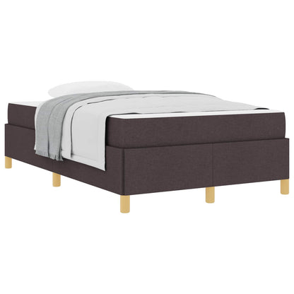 Struttura del letto Marrone Scuro 120 x 200 cm Tessuto | homemem39
