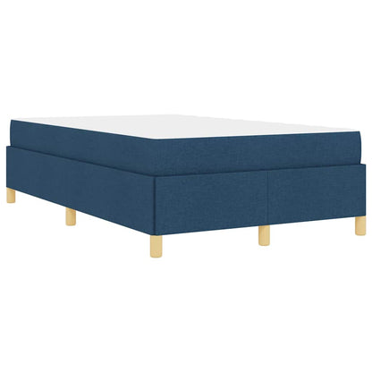 Struttura del letto con materasso Blu 120 x 200 cm Tessuto | homemem39