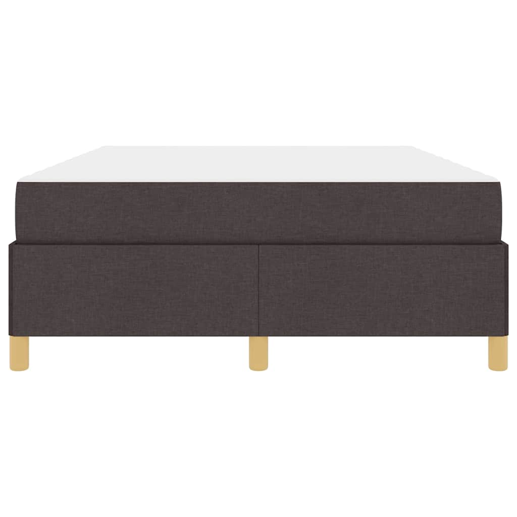 Struttura del letto Marrone Scuro 140 x 190 cm Tessuto | homemem39