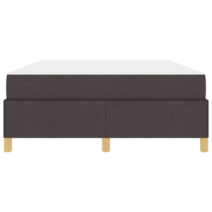 Struttura del letto Marrone Scuro 140 x 190 cm Tessuto | homemem39