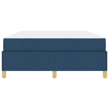 Struttura del letto con materasso Blu 140 x 190 cm Tessuto | homemem39
