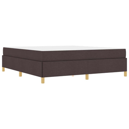 Struttura del letto Marrone Scuro 180 x 200 cm Tessuto | homemem39