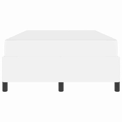 Struttura del letto con materasso Bianco 120 x 190 cm Tessuto | homemem39