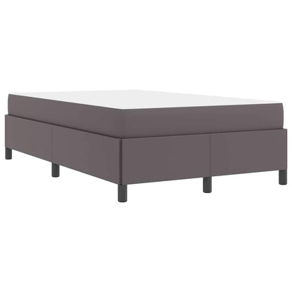 Struttura del letto con materasso Grigio 120 x 190 cm Tessuto | homemem39