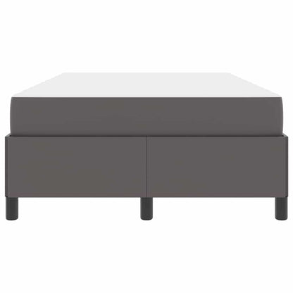 Struttura del letto con materasso Grigio 120 x 190 cm Tessuto | homemem39