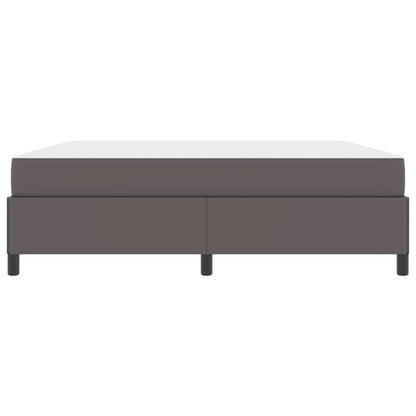 Struttura del letto con materasso Grigio 180 x 200 cm Tessuto