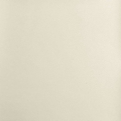 Struttura del letto con materasso Crema 200 x 200 cm Tessuto | homemem39