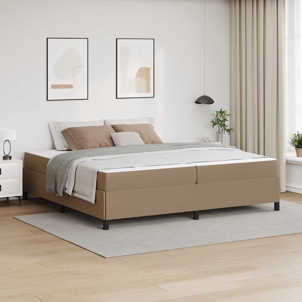 Struttura del letto Cappuccino 200 x 200 cm Tessuto | homemem39