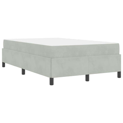 Struttura del letto Grigio chiaro 120 x 190 cm Tessuto | homemem39