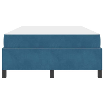 Struttura del letto Blu Scuro 120 x 190 cm Tessuto | homemem39