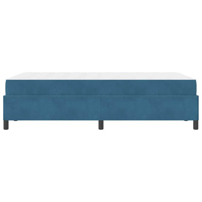 Struttura del letto Blu Scuro 120 x 190 cm Tessuto | homemem39