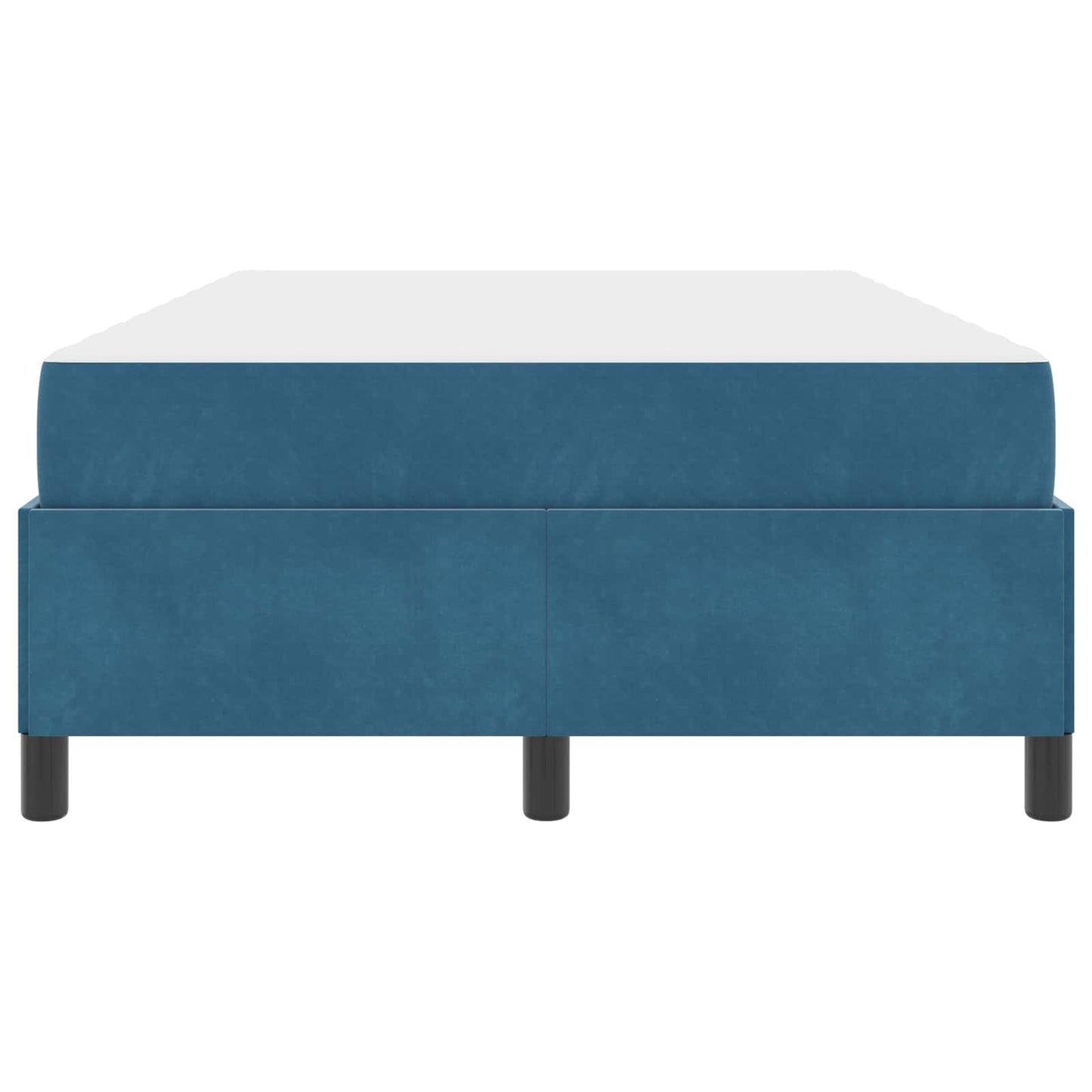 Struttura del letto Blu Scuro 120 x 200 cm Tessuto | homemem39
