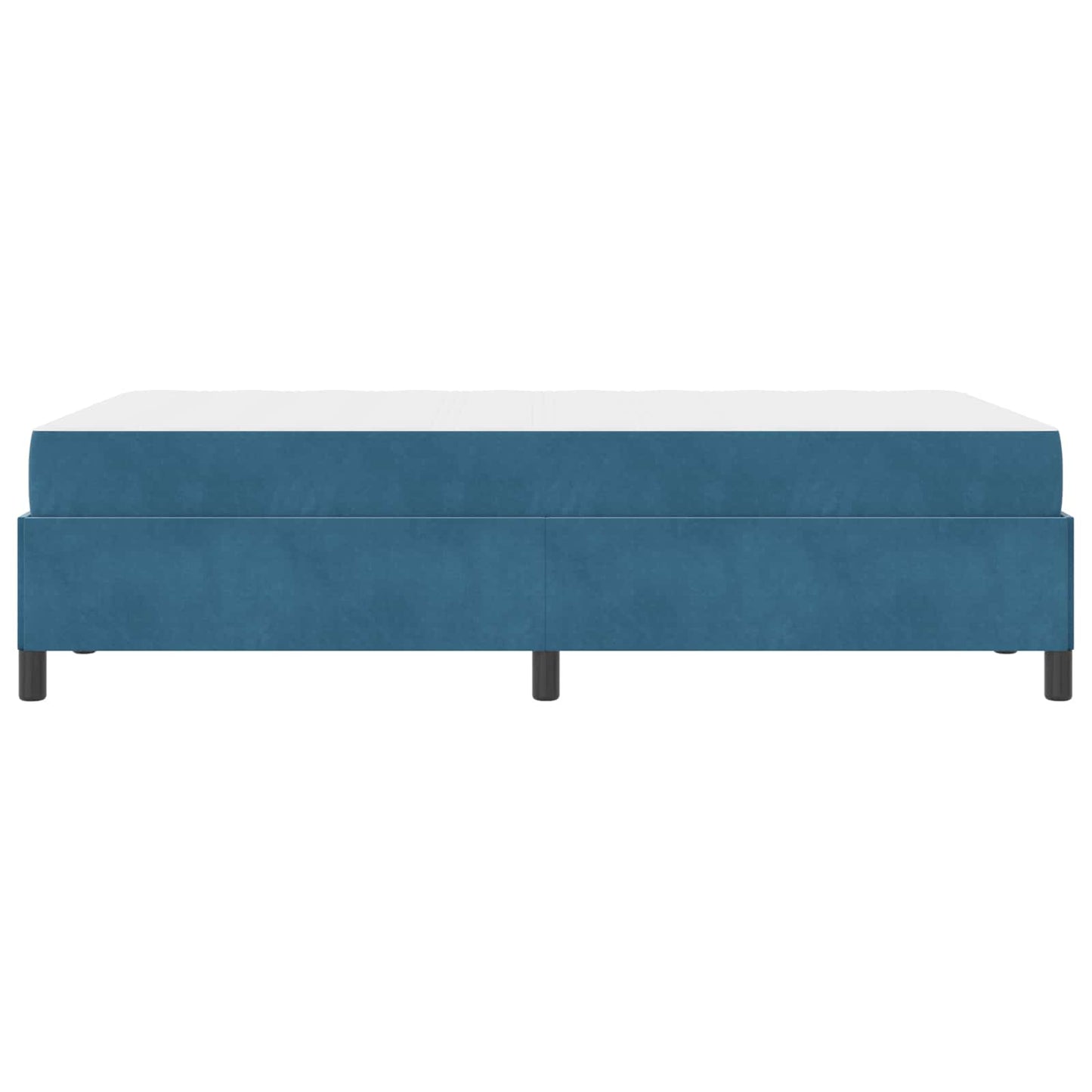 Struttura del letto Blu Scuro 120 x 200 cm Tessuto | homemem39