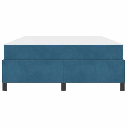 Struttura del letto Blu Scuro 160 x 200 cm Tessuto