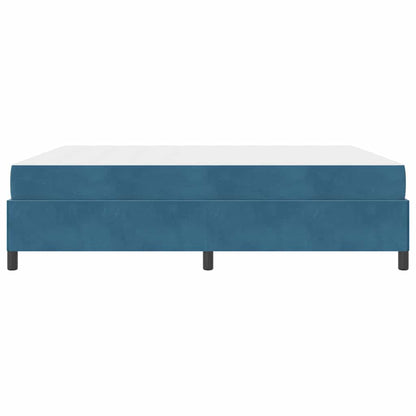 Struttura del letto Blu Scuro 180 x 200 cm Tessuto