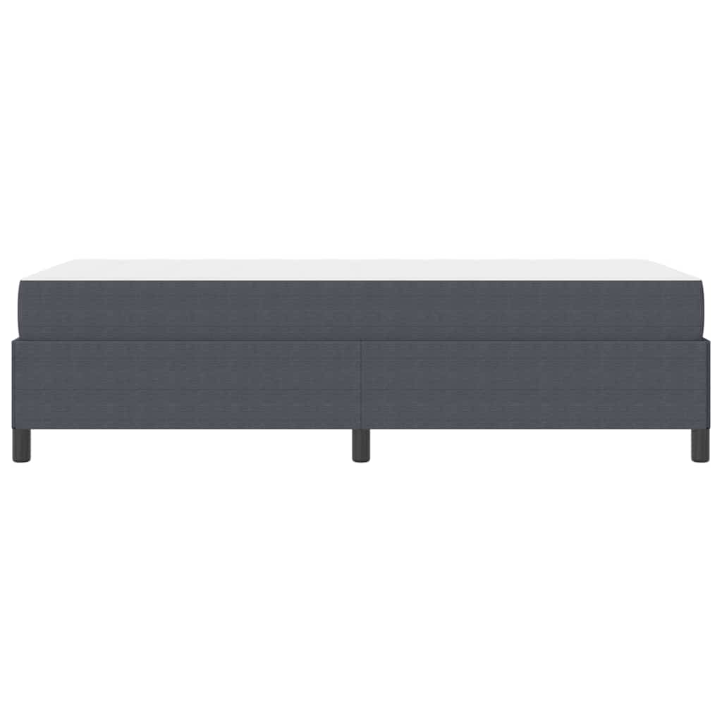 Struttura del letto Grigio scuro 80 x 200 cm Tessuto | homemem39