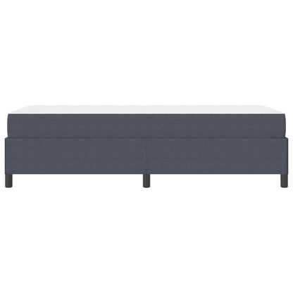 Struttura del letto Grigio scuro 80 x 200 cm Tessuto | homemem39