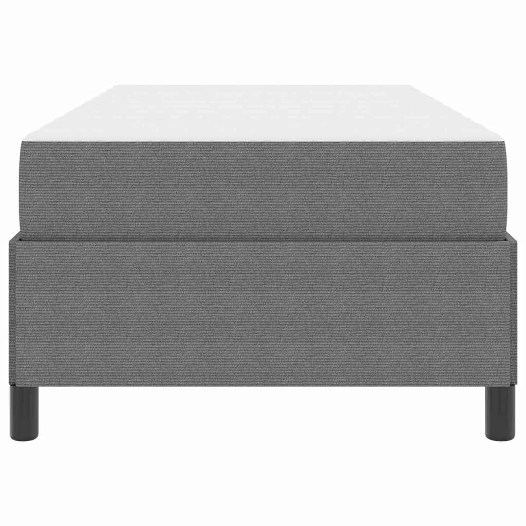 Struttura del letto Grigio chiaro 90 x 200 cm Tessuto | homemem39