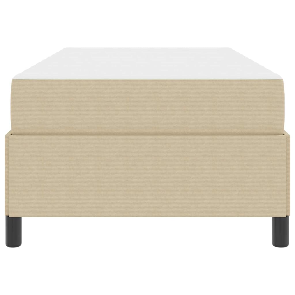 Struttura del letto Grigio Verde Chiaro 90 x 200 cm Tessuto