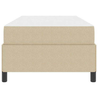 Struttura del letto Grigio Verde Chiaro 90 x 200 cm Tessuto