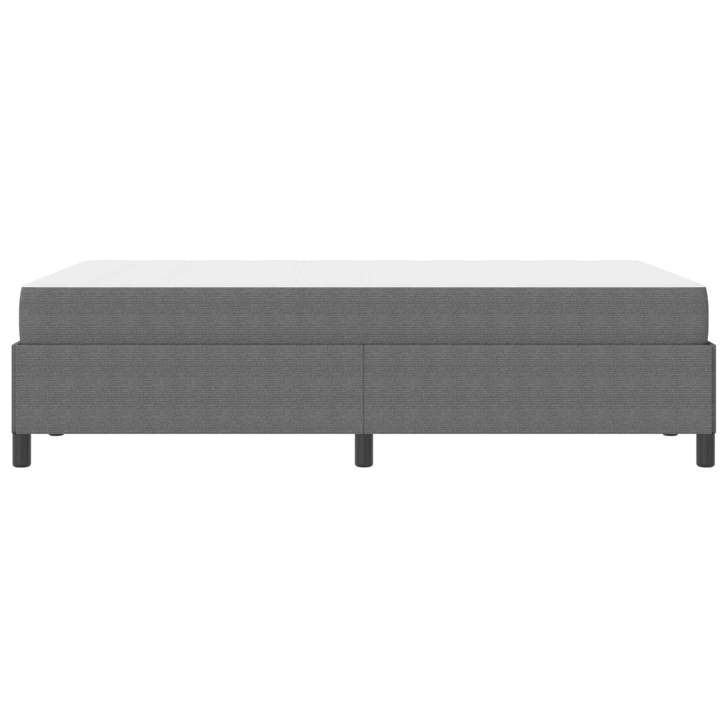 Struttura del letto Grigio chiaro 120 x 190 cm Tessuto | homemem39