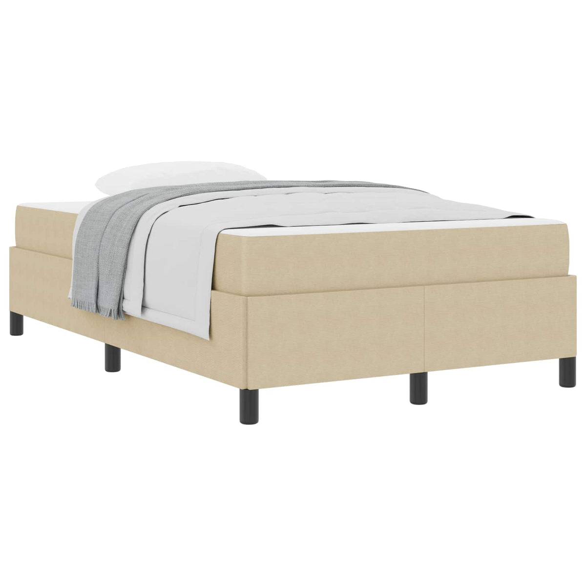 Struttura del letto Grigio Verde Chiaro 120 x 190 cm Tessuto