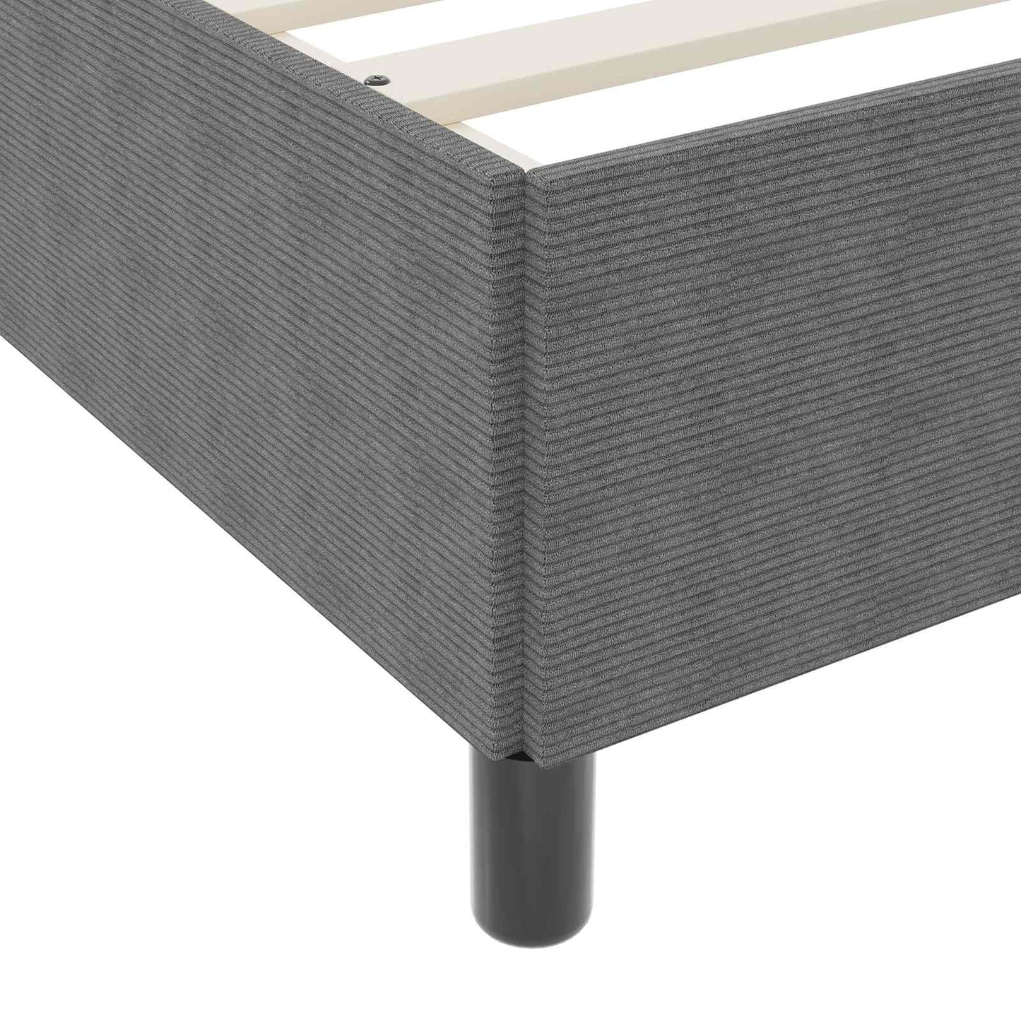 Struttura del letto Grigio chiaro 120 x 200 cm Tessuto | homemem39