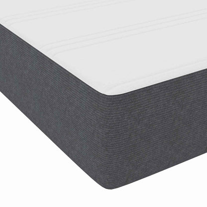 Struttura del letto Grigio scuro 120 x 200 cm Tessuto | homemem39