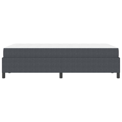 Struttura del letto Grigio scuro 120 x 200 cm Tessuto | homemem39