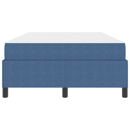 Struttura del letto con materasso Blu 120 x 200 cm Tessuto | homemem39