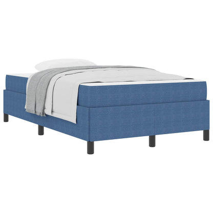 Struttura del letto con materasso Blu 120 x 200 cm Tessuto | homemem39