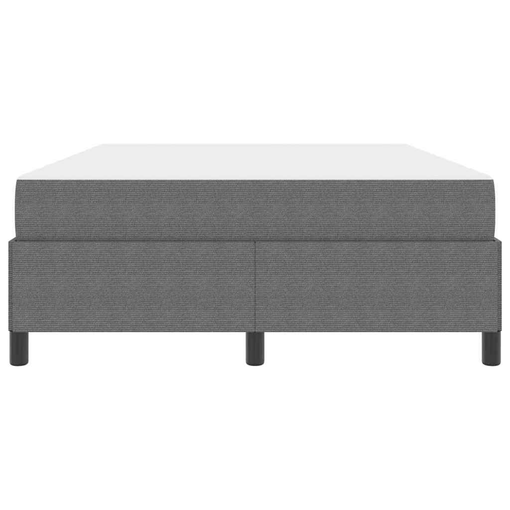 Struttura del letto Grigio chiaro 140 x 190 cm Tessuto