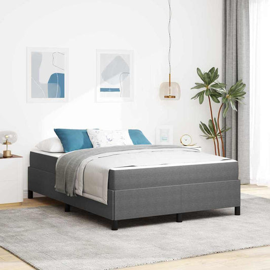 Struttura del letto Grigio chiaro 160 x 200 cm Tessuto | homemem39