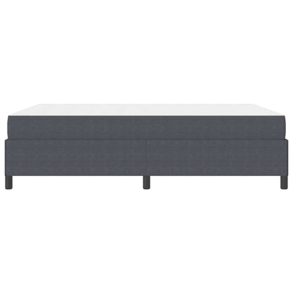 Struttura del letto Grigio scuro 160 x 200 cm Tessuto | homemem39