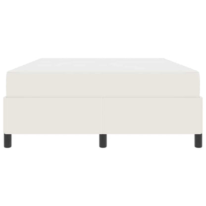 Struttura del letto con materasso Crema 160 x 200 cm Tessuto | homemem39