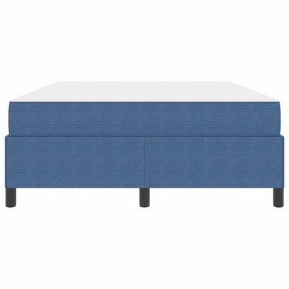 Struttura del letto con materasso Blu 160 x 200 cm Tessuto | homemem39