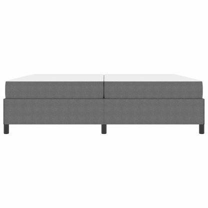 Struttura del letto Grigio chiaro 200 x 200 cm Tessuto | homemem39