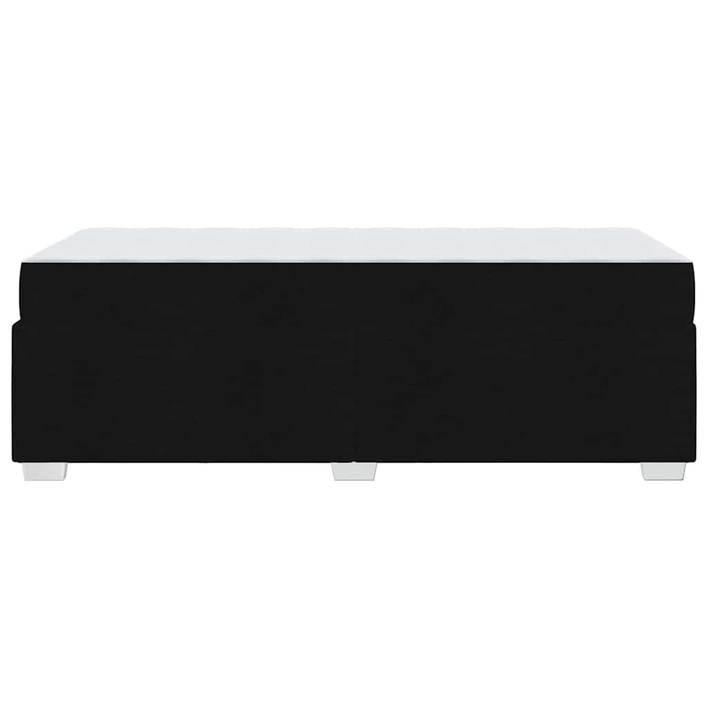 Struttura del letto con materasso Nero 80 x 200 cm Tessuto | homemem39
