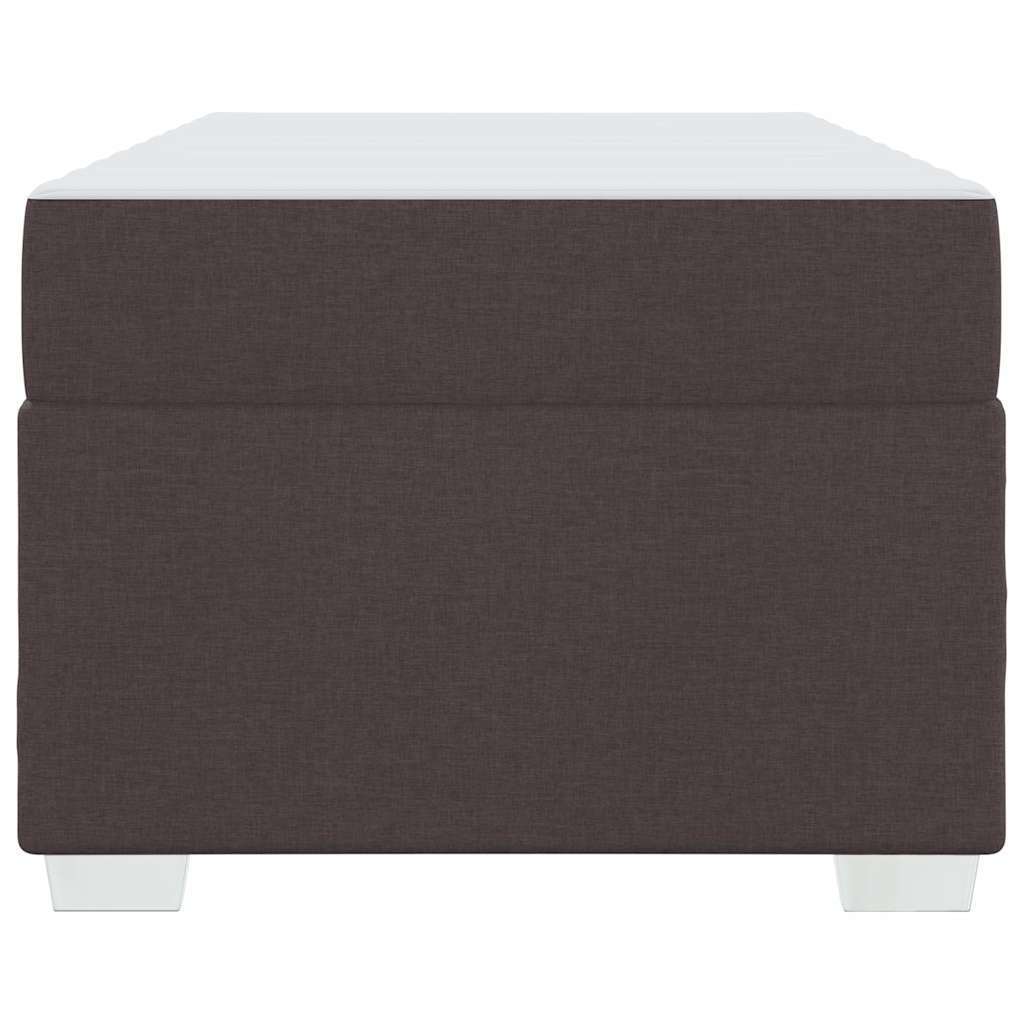 Struttura del letto Marrone Scuro 80 x 200 cm Tessuto | homemem39