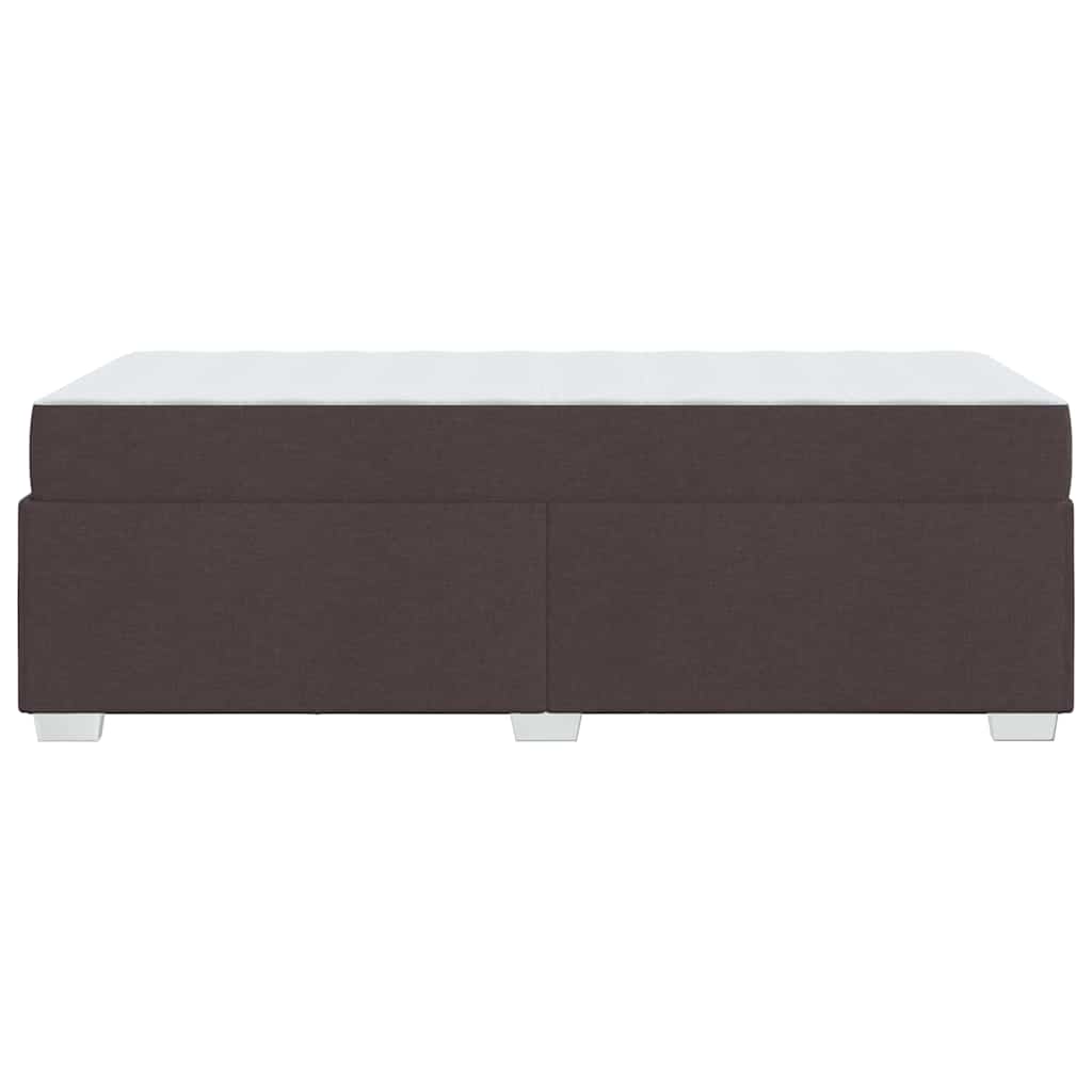 Struttura del letto Marrone Scuro 80 x 200 cm Tessuto | homemem39