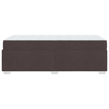 Struttura del letto Marrone Scuro 90 x 190 cm Tessuto | homemem39