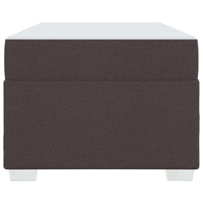 Struttura del letto Marrone Scuro 100 x 200 cm Tessuto